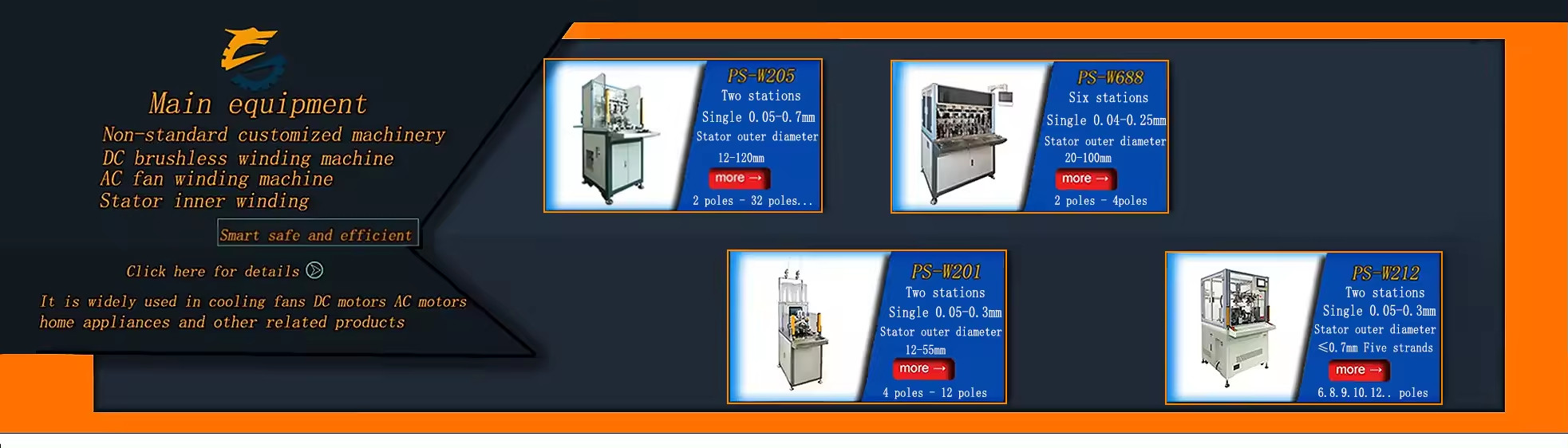 qualidade Máquina de enrolamento do estator do motor fábrica